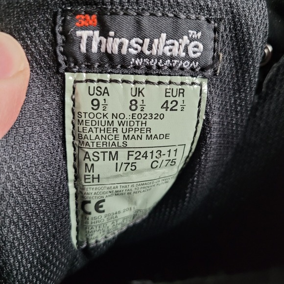 NEW Bates Tactical Boots - 8" Steel Toe, EH Rated, Thinsulate Insulated Combat - Picture 9 of 10